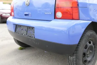 VW Lupo Stoßstange hinten Heckstoßstange Stoßfänger blau LR5A softblau - Bild 3