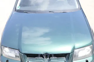 VW Bora Motorhaube Haube Klappe vorne grün LC6M - Bild 1