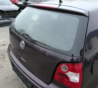 VW Polo 9N3 9N Heckklappe Kofferraumklappe Klappe lila LC3W rosewoodred - Bild 3
