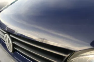 VW Golf 3 + Cabrio 1E Motorhaube Haube Klappe vorne blau LA5E - Bild 2
