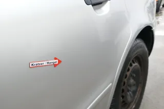 Audi A4 B5 Tür Türblatt hinten links grau LY7T Kombi Limo - Bild 4