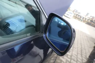 Audi A3 8L elektrischer Spiegel Außenspiegel rechts blau lila LZ5L + Glas - Bild 3