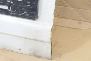 VW Caddy 9K Seat Inca Tür hinten links Heckklappe Hecktür weiß - Bild 5