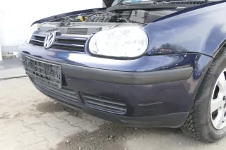VW Golf 4 1J Stoßstange vorne Stoßfänger vorn blau LC5H - Bild 4