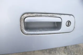 VW Golf 4 Limousine Heckklappe Kofferraumklappe Klappe hinten silber LA7W ohnAnb - Bild 5