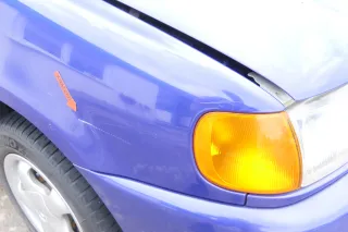VW Polo 6N 6N1 Kotflügel vorne rechts LD5D blau lila - Bild 2