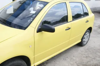 Fabia 6Y Kombi + Limousine Tür vorne links Fahrertür gelb LF1R ohneAnbauteile - Bild 3
