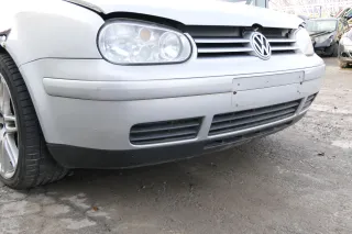 VW Golf 4 1J Stoßstange vorne Stoßfänger vorn grau silber LB7Z Frontstoßstange - Bild 5