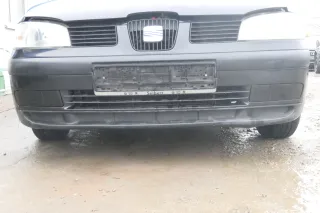 Ibiza 6K Stoßstange Frontstoßstange vorne schwarz LA9Y Facelift ab1999 Grill - Bild 1