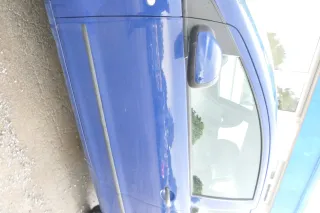 VW Fox 5Z Tür vorne links Fahrertür blau LL5M - ohne Anbauteile - Bild 3