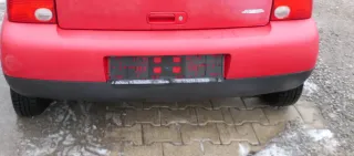 VW Lupo Stoßstange hinten Heckstoßstange Stoßfänger rot LP3G - Bild 2