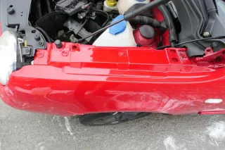 VW Lupo Kotflügel vorne links rot LP3G vorn - Bild 2