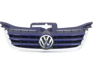 VW Touran Kühlergrill Grill bis Bj. ca. 2006 1T0853651A blau LB5N - Bild 1
