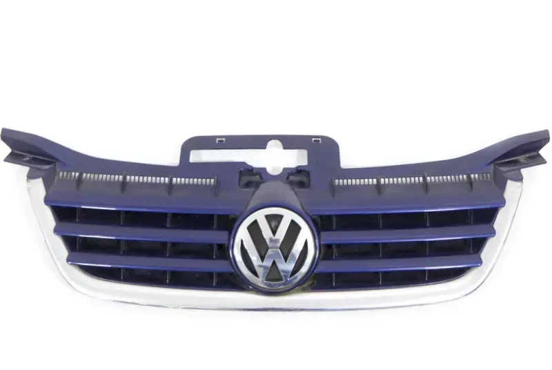 VW Touran Kühlergrill Grill bis Bj. ca. 2006 1T0853651A blau LB5N - Bild 1