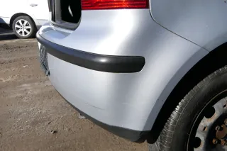 VW Polo 9N 9N3 Stoßstange Heckstoßstange hinten silber LA7W - Bild 7