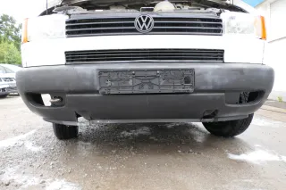VW T4 kurze Version Stoßstange Frontstoßstange vorne schwarz AC-0 7D0807221 Nebe - Bild 1