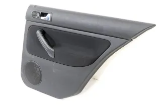 1x VW Golf 4 1J Limousine Türverkleidung Verkleidung Tür hinten rechts schwarz - Bild 4