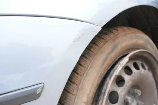 Passat 3C Kombi Stoßstange hinten Heckstoßstange Stoßfänger blau LC7Z PDC - Bild 6