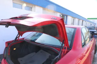 Audi A4 B5 Heckklappe hinten Klappe Kofferraumklappe Limousine rot LY3H bis1999 - Bild 2