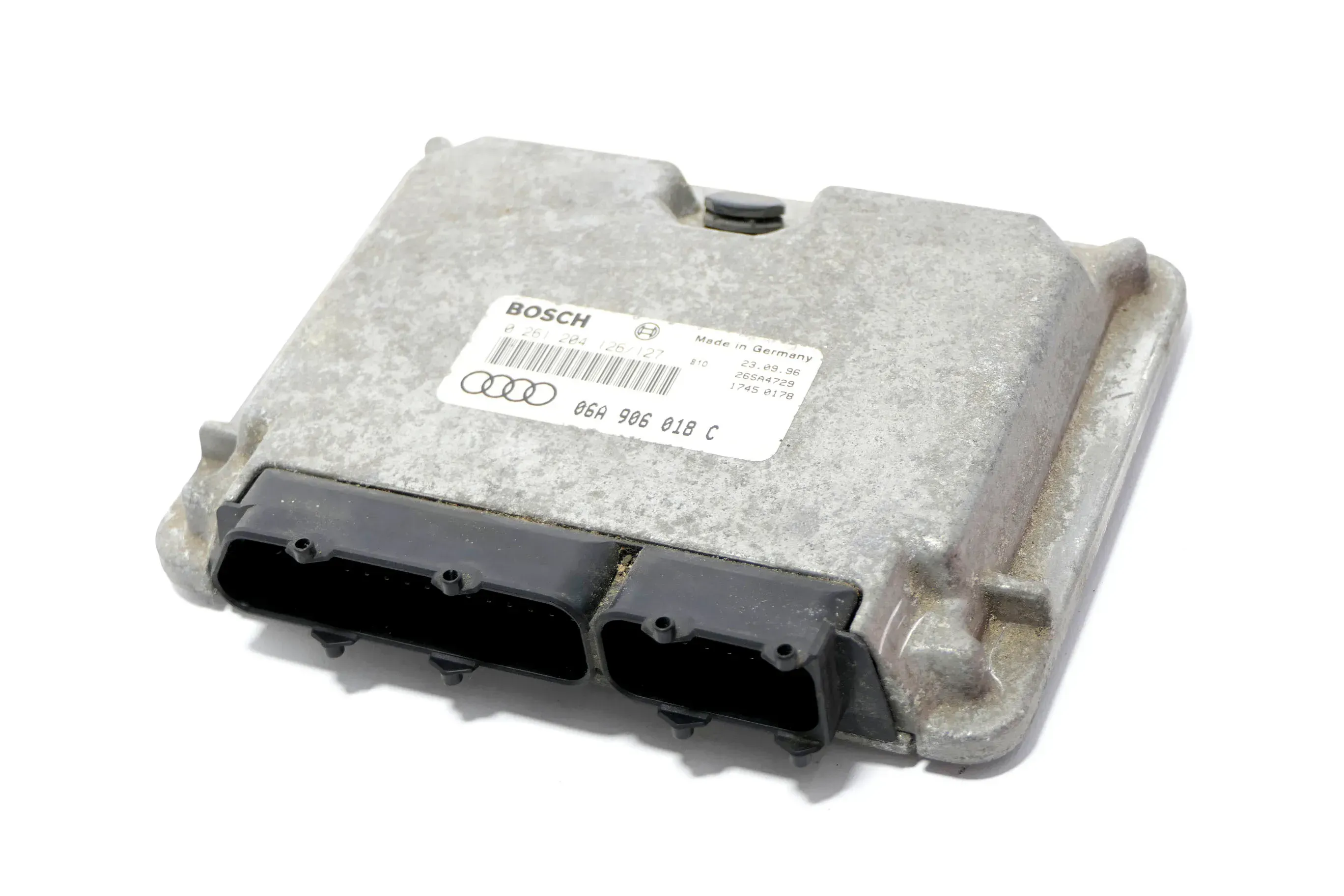 Audi A3 8L Steuergerät Motor Motorsteuergerät 1,8 92kw 125PS 20V 06A906018C BX - Bild 1