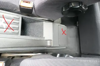 Audi 80 Mitteltunnel hinten Verkleidung um Handbremse 8A0863201F - Bild 1