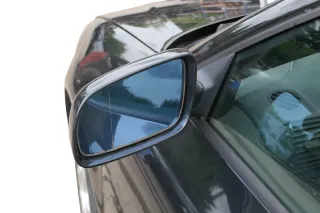 Audi A3 8L elektrischer Spiegel Außenspiegel links mit Glas schwarz LZ9U - Bild 5