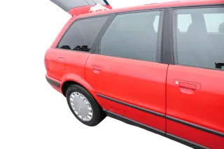 Audi 80 90 Tür hinten rechts Rahmen Türblatt rot LY3H -ohne Anbauteile - Bild 3