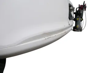 VW Polo 6R Stoßstange Heckstoßstange hinten weiß LB9A   -  MÄNGEL  BILDER ! - Bild 17