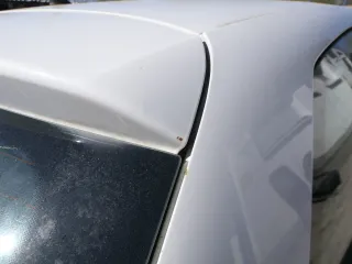 Polo 6R 6C Heckklappe Kofferraumklappe Klappe Scheibe weiß LB9A OHNEAnbauteil - Bild 10