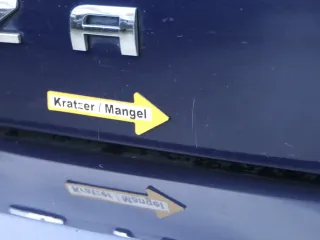 Ibiza 6L Heckklappe Klappe hinten Kofferraumklappe blau LW5U - ohne Spoiler - Bild 11