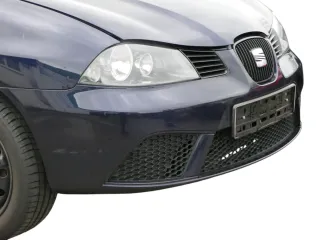 Seat Ibiza 6L Stoßstange Frontstoßstange vorne blau LW5U ab Ende 2006 Facelift - Bild 10