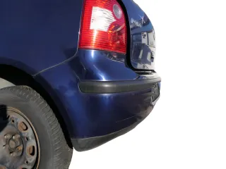 VW Polo 9N 9N3 Stoßstange Heckstoßstange hinten blau LB5N - Bild 15