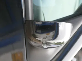 VW Golf 4 Bora elektrischer Spiegel vorne rechts Außenspiegel schwarz L041 Glas - Bild 2