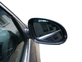 VW Golf Variant elektrischer Spiegel Außenspiegel rechts Blinker blau grau LC5F - Bild 1