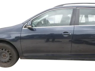 Golf 5 1K5+ Golf 6 nur Kombi / Variant Tür vorne links Fahrertür grau blau LC5F - Bild 1
