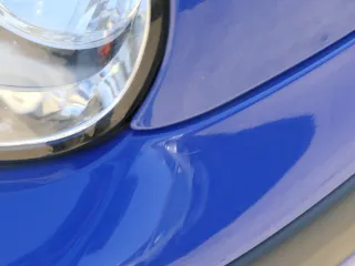 VW Golf 4 1J Stoßstange vorne Stoßfänger vorn blau LA5C - Bild 10