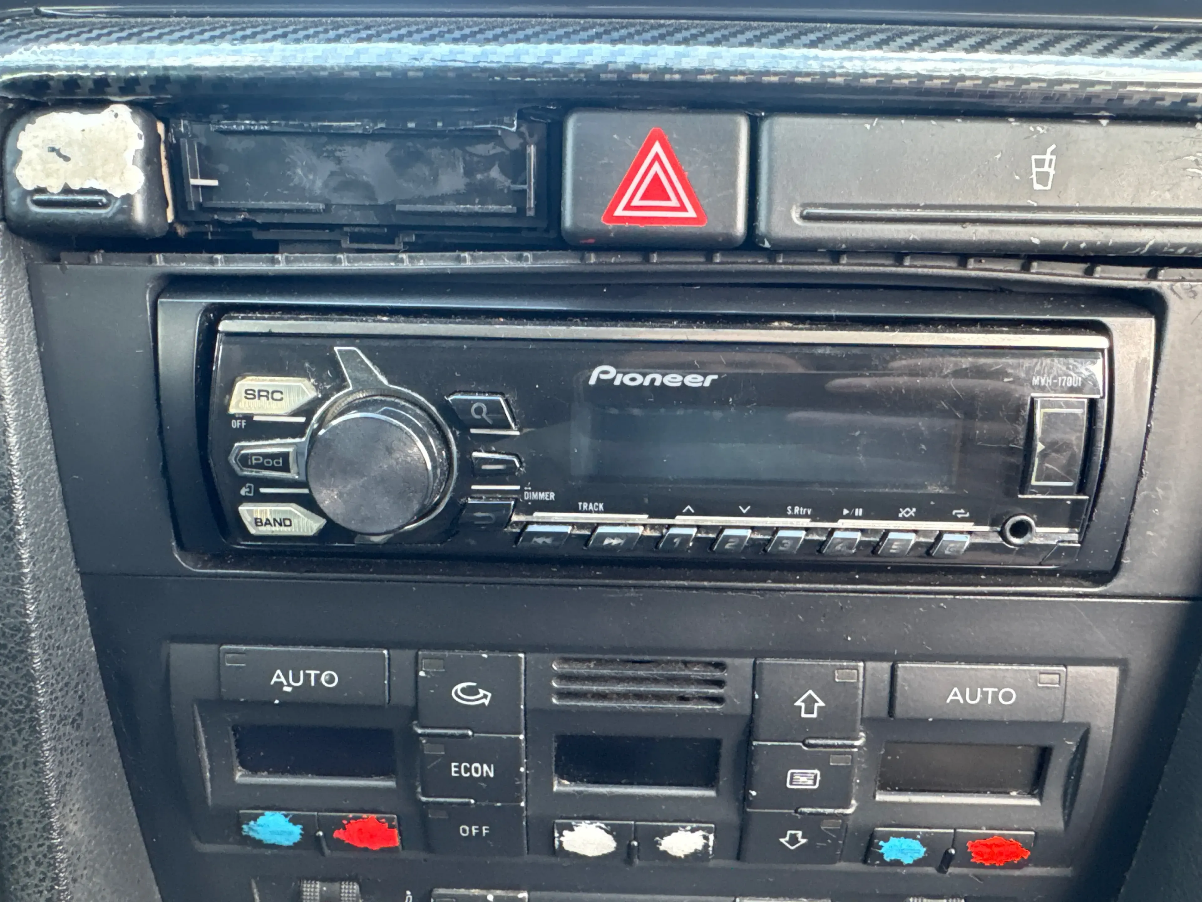 Golf 4 Bora T5 T4 Radio CD Player Pioneer USB MWH-170UI MP3 AUX iPod - Bild 1