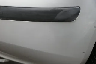 Skoda Fabia 6Y Schrägheck Stoßstange hinten Heckstoßstange grau silber LF7T - Bild 10