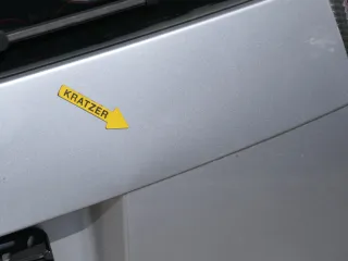 Skoda Roomster 5J Heckklappe hinten Kofferraumklappe mit Scheibe silber - Bild 7