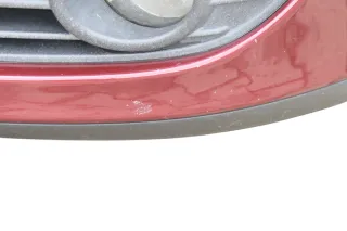 VW Polo 9N3 Stoßstange vorne Frontstoßstange Stoßfänger rot LC3R Grill - Bild 4