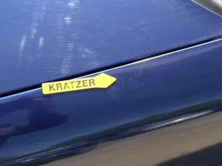 VW Golf 4 1J Kotflügel vorne links blau LB5N - Bild 5