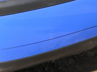 VW Polo 9N 9N3 Stoßstange Heckstoßstange hinten blau LA5F - Bild 10