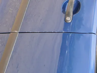 VW Polo 9N 9N3 Tür vorne links Fahrertür 2/3-Türer blau LA5K -ohne Anbauteile - Bild 4