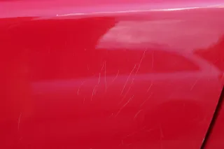 VW Polo 6N 6N2 Tür vorne links Fahrertür 4/5-Türer rot LP3G - ohneAnbauteile - Bild 5