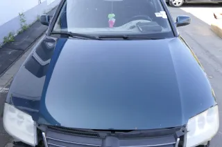 VW Passat 3BG Motorhaube Klappe vorne vorn Haube grün LB6W - Bild 1