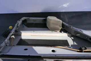 Audi A4 B5 Tür Türblatt hinten links silber grau LY7M Kombi oder Limousine - Bild 2
