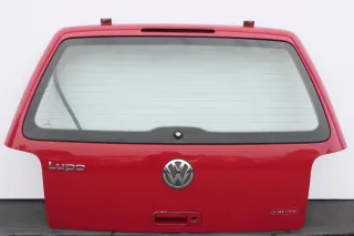 VW Lupo 6X Heckklappe hinten Klappe Kofferraumklappe Scheibe rot LY3D Scheibe - Bild 1