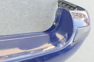 VW Passat 3B 3B5 Kombi Stoßstange hinten Heckstoßstange Stoßfänger blau LA5E - Bild 8