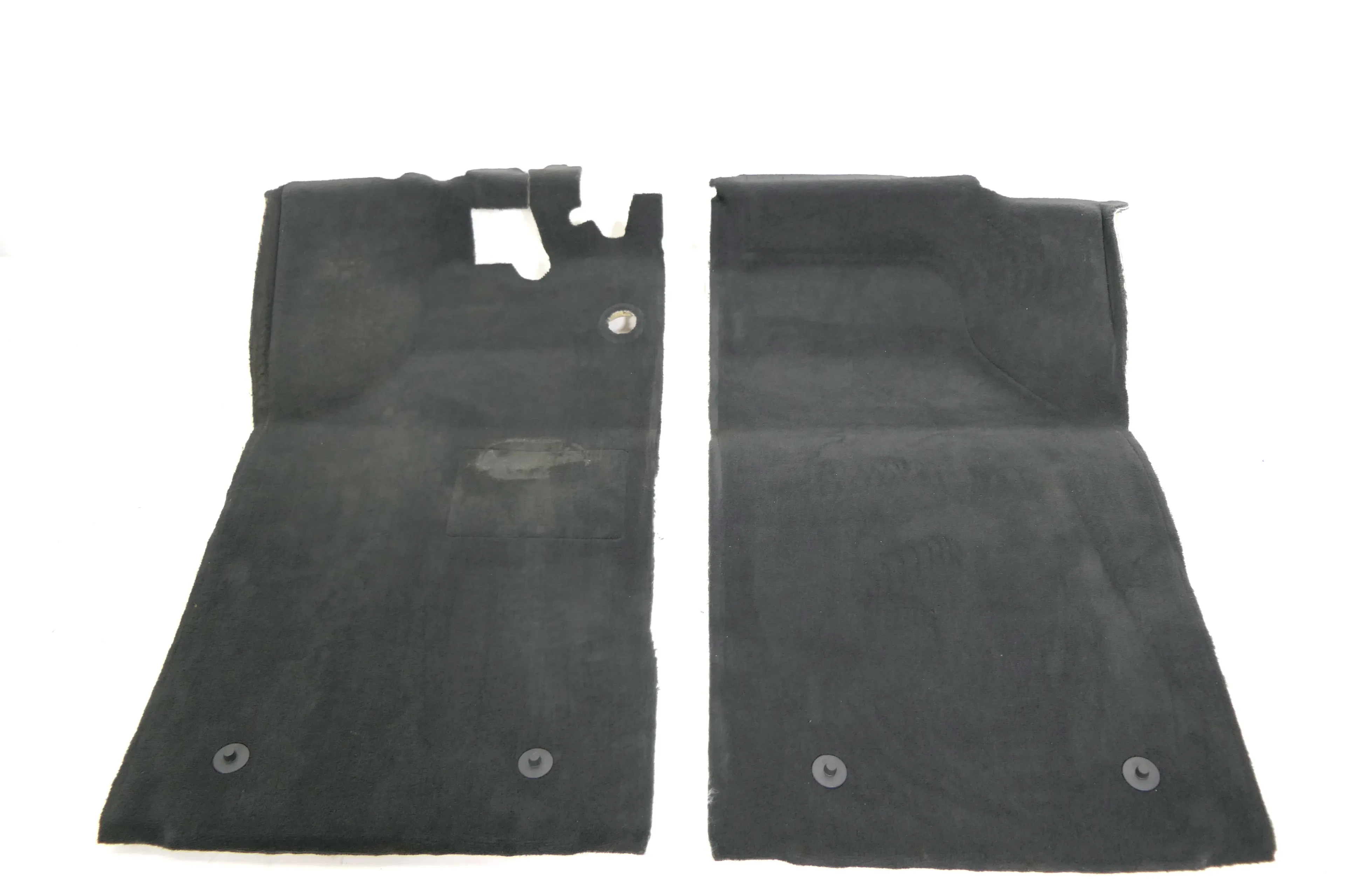 Audi A2 8Z Verkleidung Teppich Boden schwarz soul Innenraumteppich - 3-Teile - Bild 1