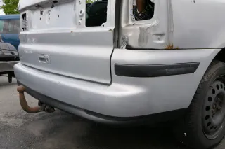 VW Sharan 7M Stoßstange hinten Heckstoßstange silber ab Bj. 2000 - Bild 3